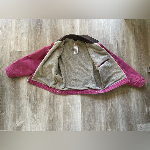 Rare Carhartt Detroit Pink Jacket - Picture 4 of 4